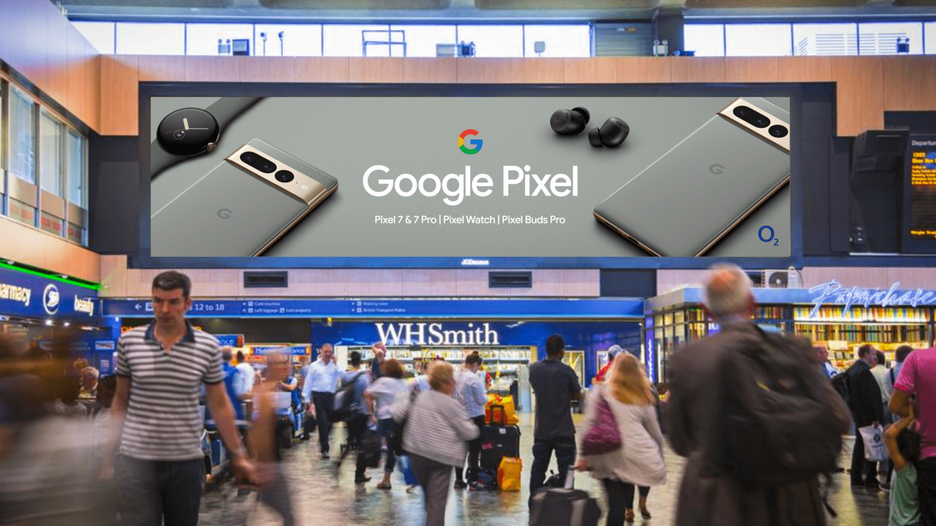 Google Pixel 7 96 Sheet Billboard