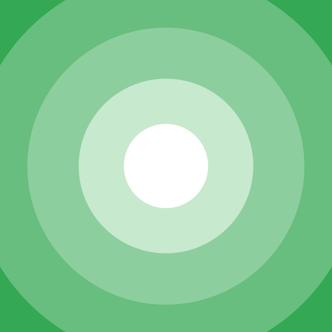 Use of circles visualising a portal