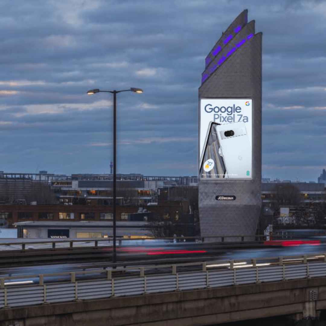 Google Pixel 7A 6 Sheet Billboard