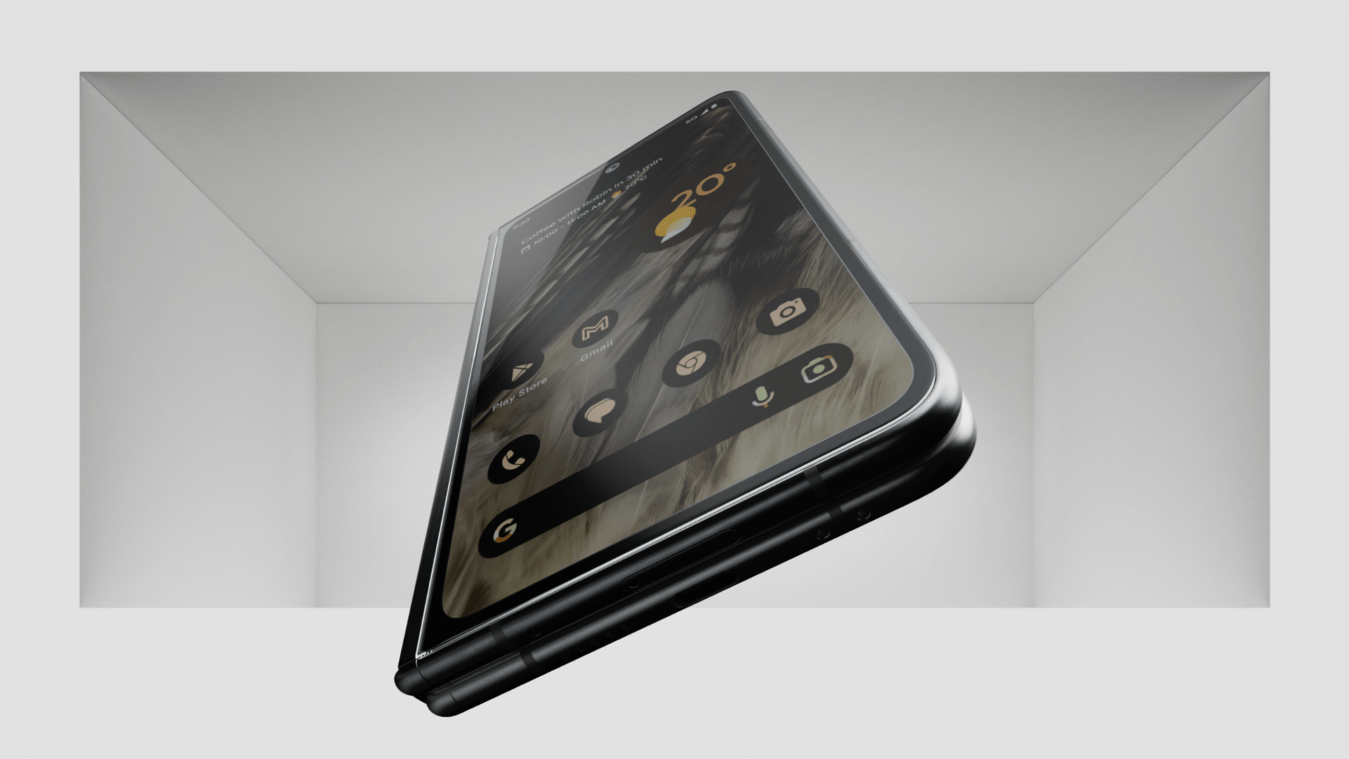 3D Render of phone with lighting applied