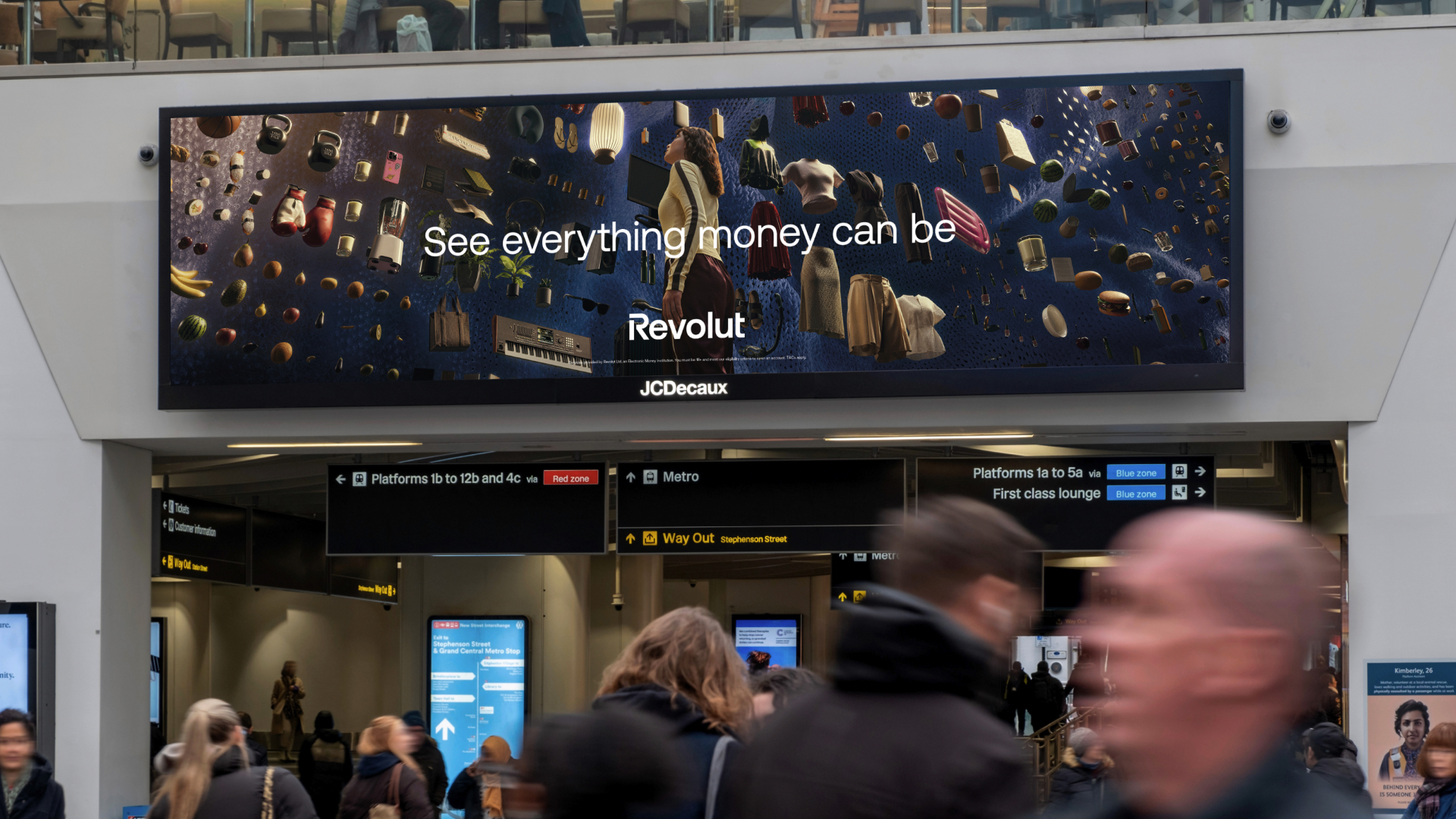 A 96 sheet example of the flagship OOH campaign