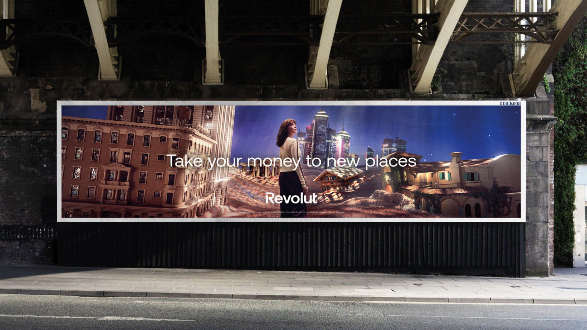 A 96 sheet example of the flagship OOH campaign