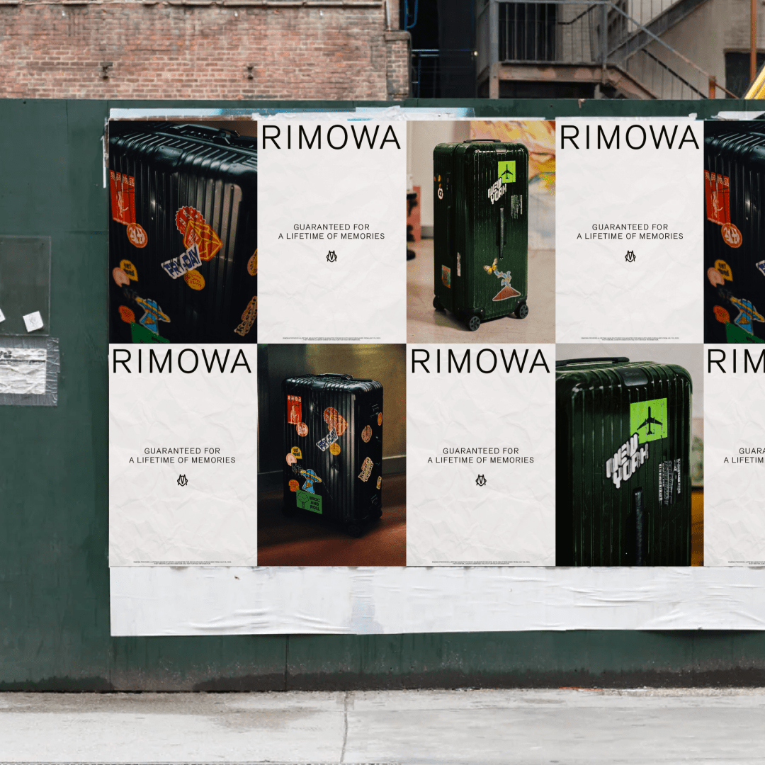 Flypostering of Rimowa Poster