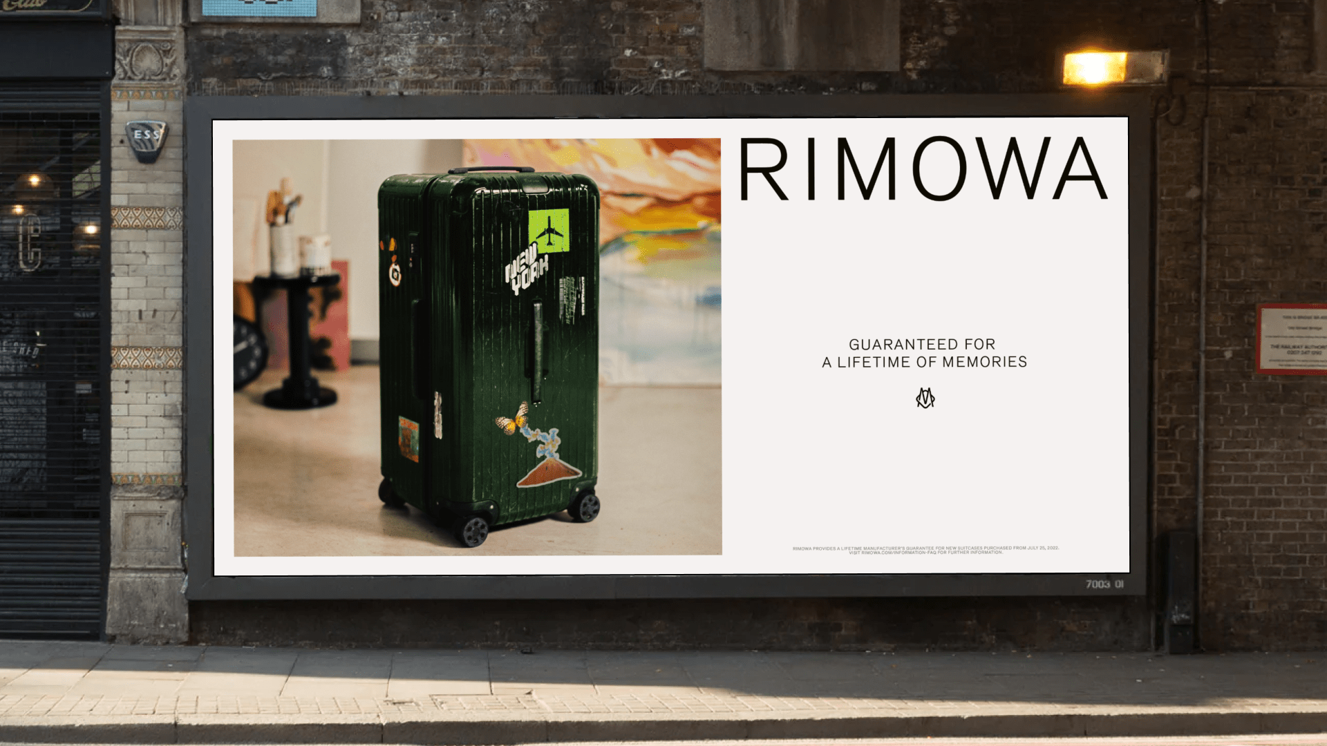 48 Sheet of Rimowa Poster